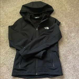 Black North Face coat